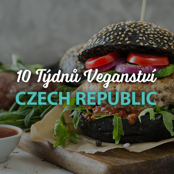 10 týdnů veganství Czech Republic