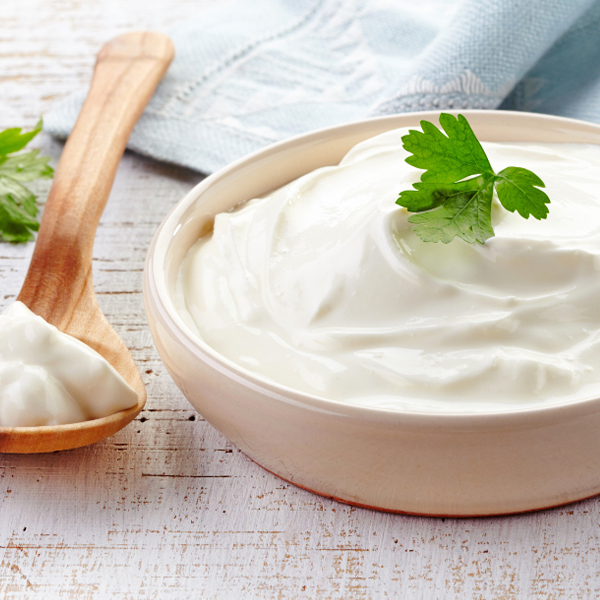 Crema ácida de semillas de girasol