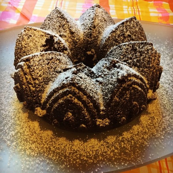 Lower Fat Chocolate Bundt Cake