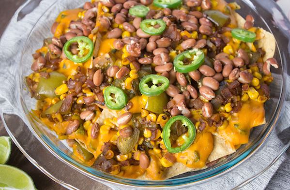 Loaded Vegan Nachos