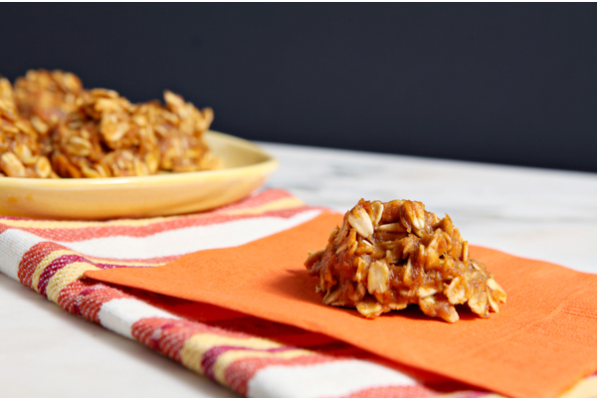 No Bake Pumpkin Cookies