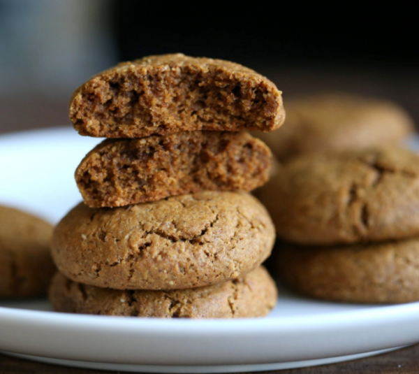 Soft Pumpkin Ginger Cookies