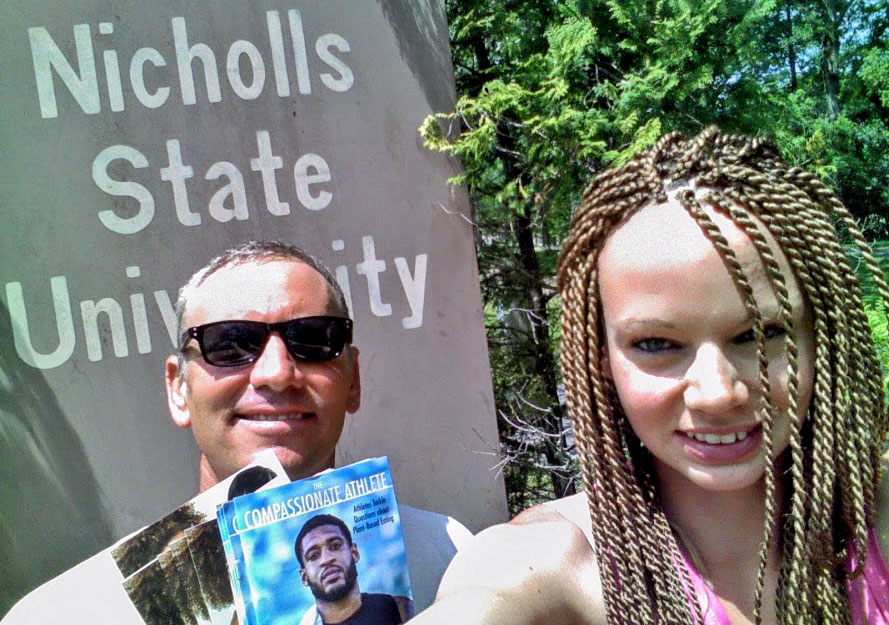 Yuri Mitzkewich and Doris Schneeberger at Nicholls State